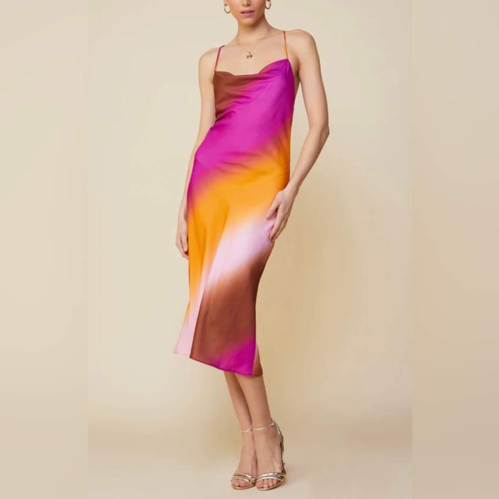 Ombre Slip Dress